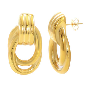 Brinco Elegance Banhado em Ouro 18K