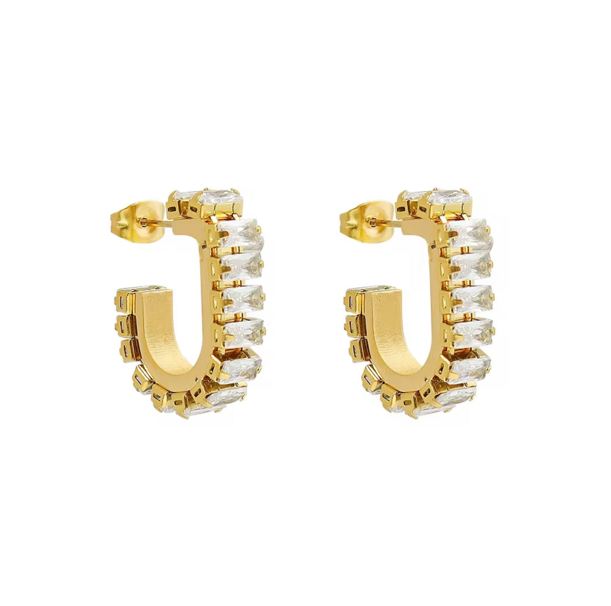 Brinco Riviera Nobre Banhado em Ouro 18K