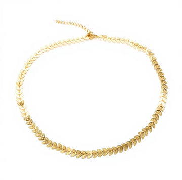 Colar Florence Banhado em Ouro 18K