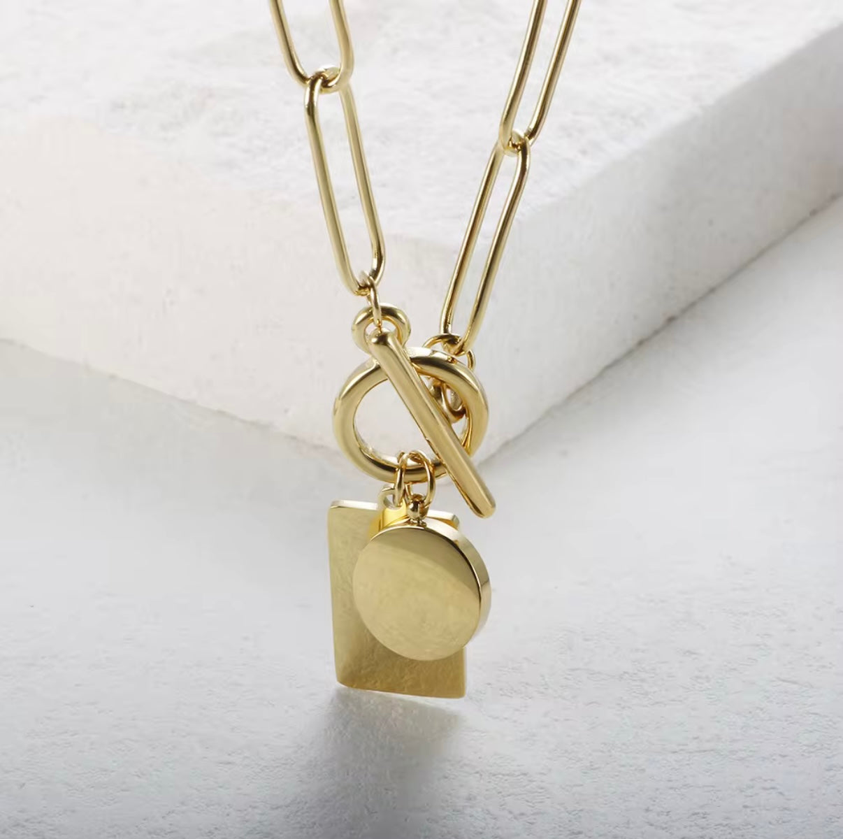 Colar Atlas Banhado em Ouro 18K