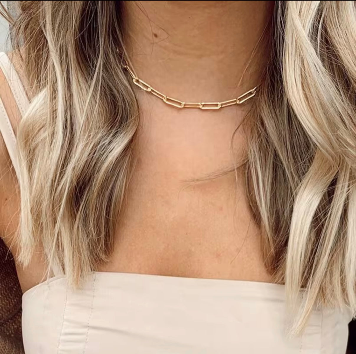 Colar Ellos Banhado em Ouro 18K