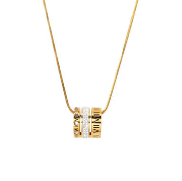 Colar Trinity Banhado em Ouro 18K