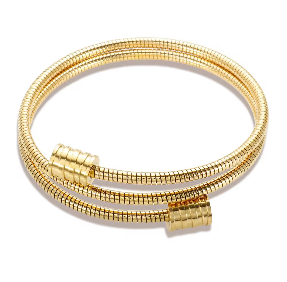 Pulseira Ravena Banhado em Ouro 18K