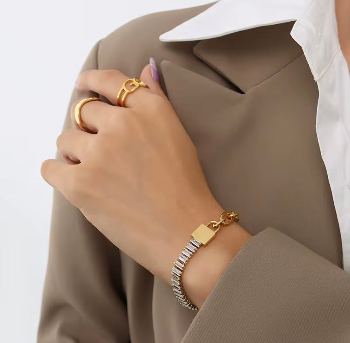 Pulseira Verona Banhado em Ouro 18K