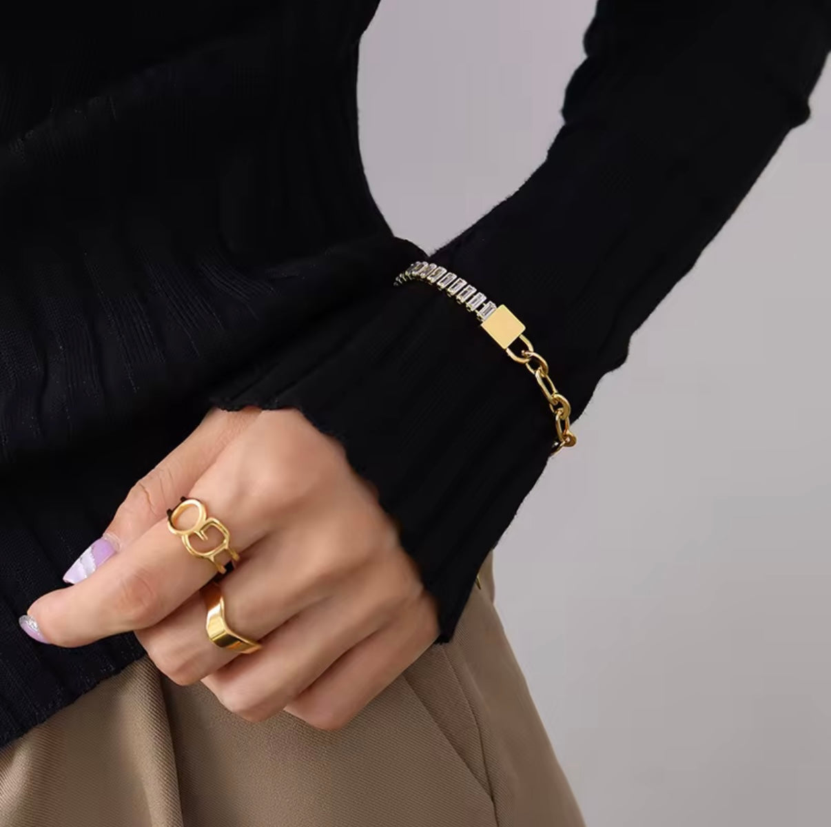 Pulseira Verona Banhado em Ouro 18K