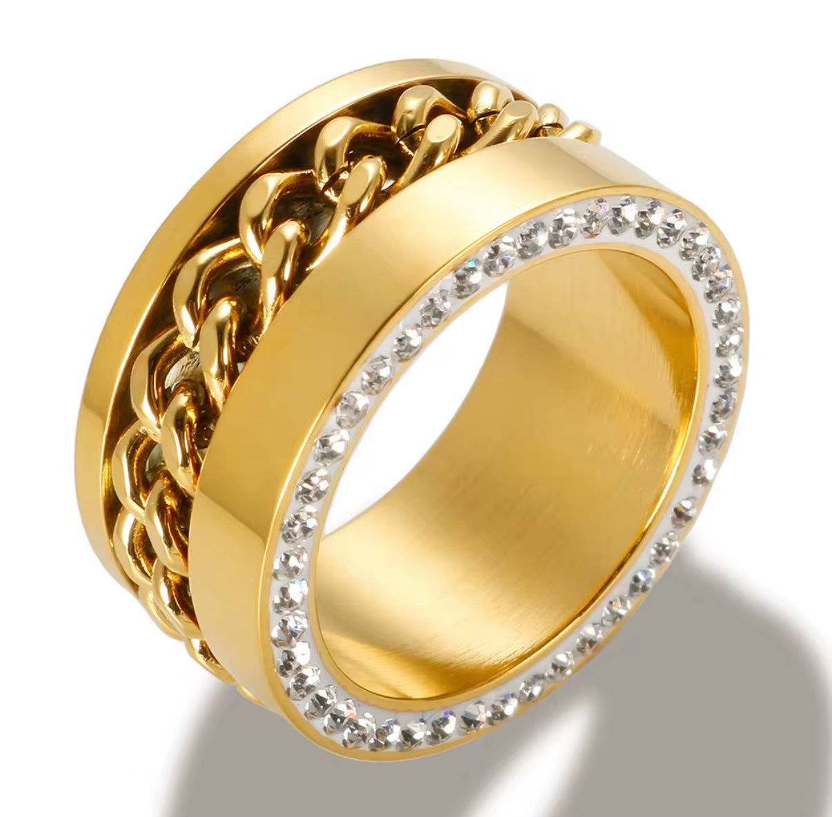 Anel Aurora Banhado em Ouro 18K