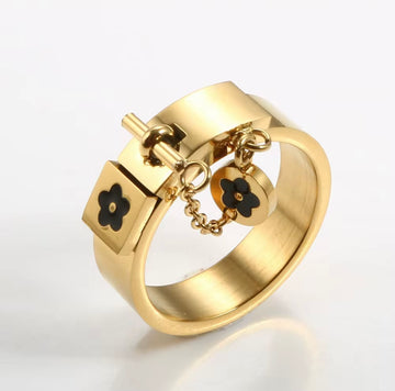 Anel Lume Banhado em Ouro 18K