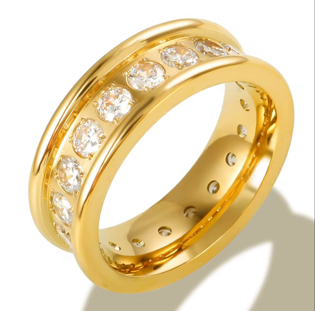 Anel Encanto Banhado em Ouro 18K