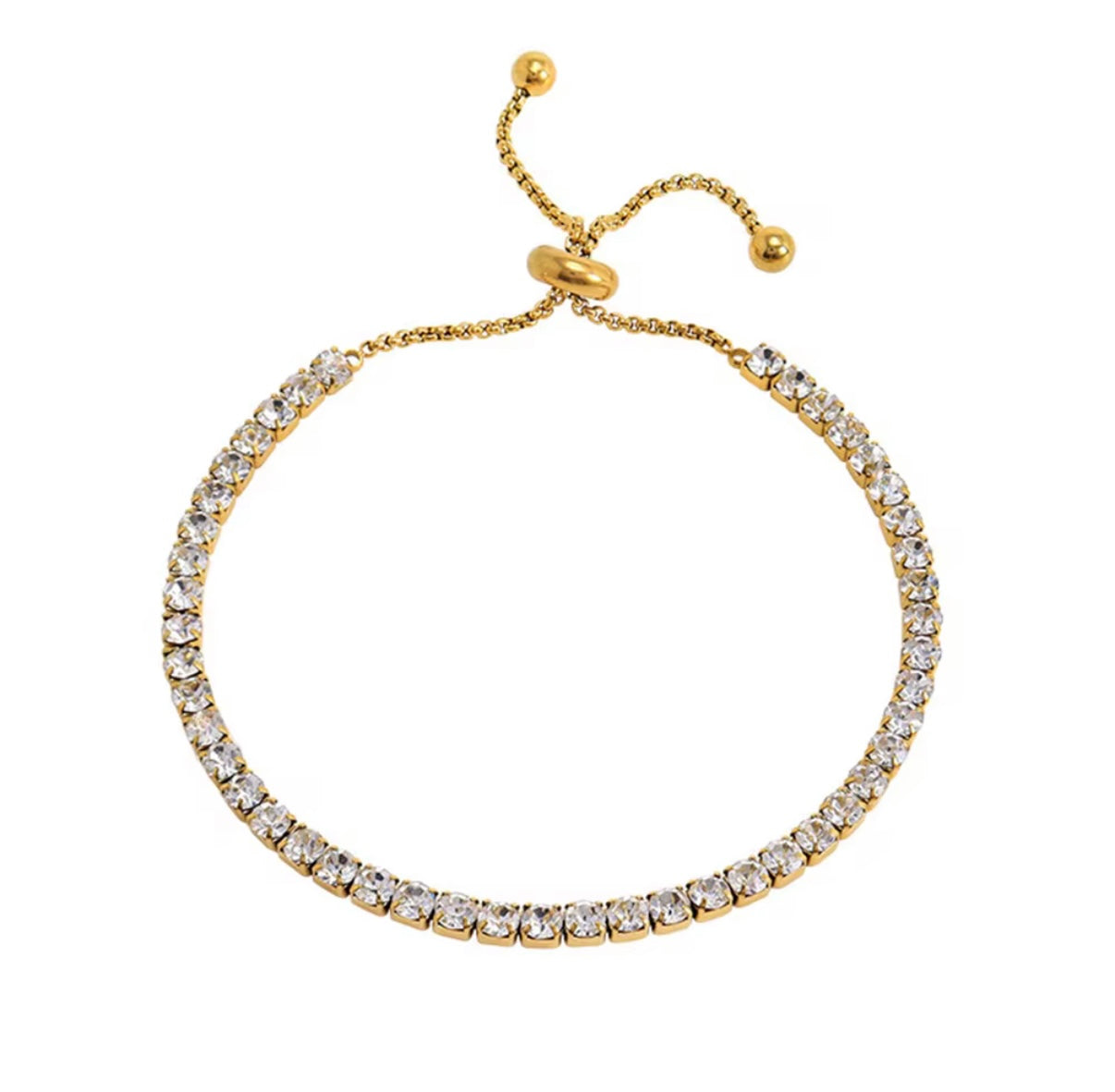Pulseira Radiant Banhado em Ouro 18K