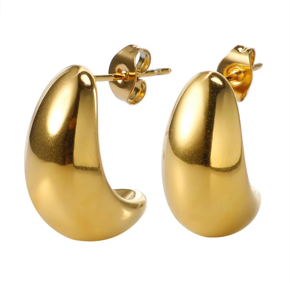 Brinco Essence Banhado em Ouro 18K